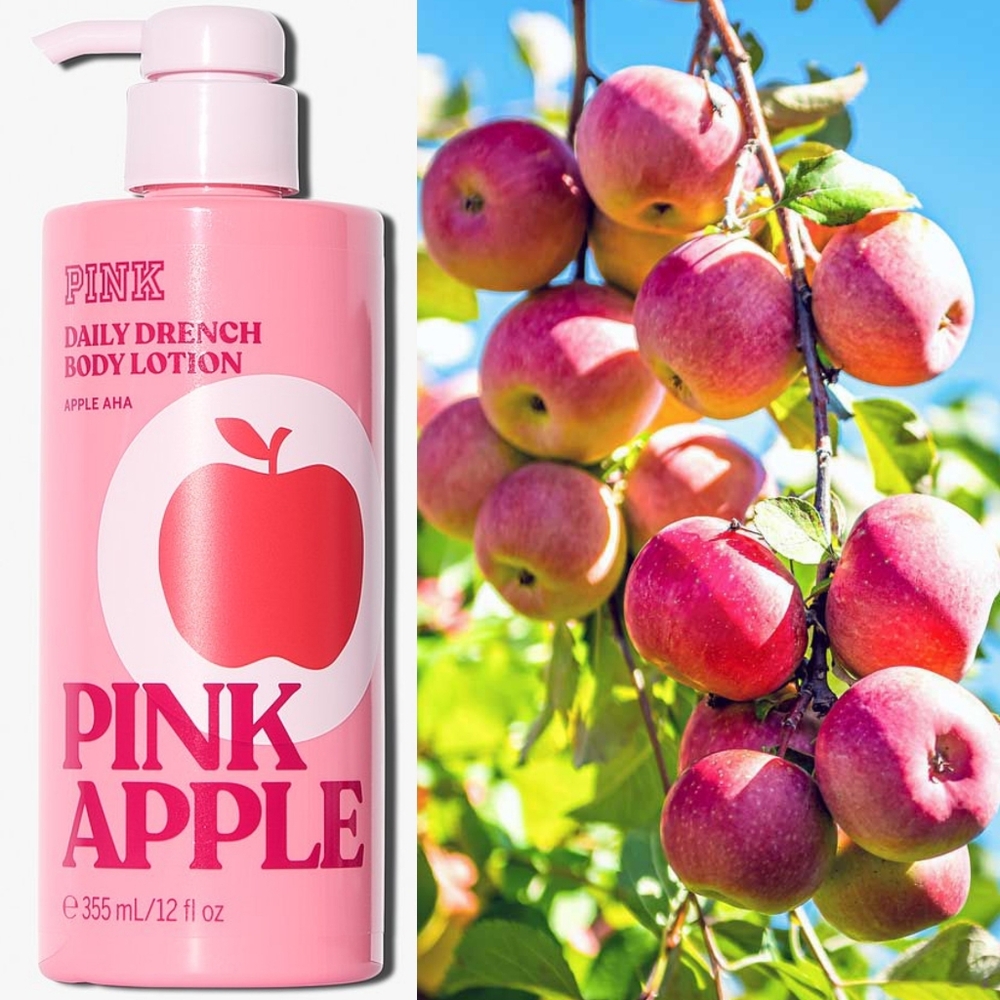 PINK Victoria's Secret Pink Apple Daily Drench Body Lotion 12oz NEW